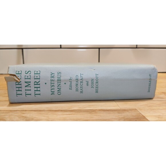 Three Times Three Mystery Omnibus 1964 Vintage Hardcover Book Howard Haycraft - Picture 1 of 8